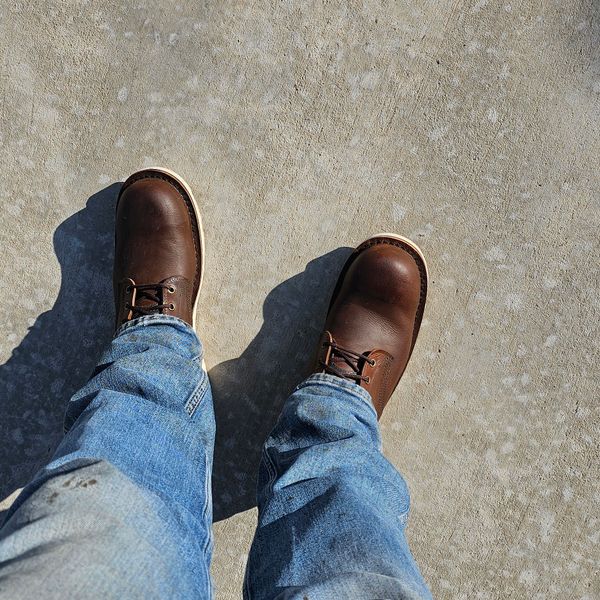 Leslie B. — 300 (Safety Toe) - Brown, customer-submitted