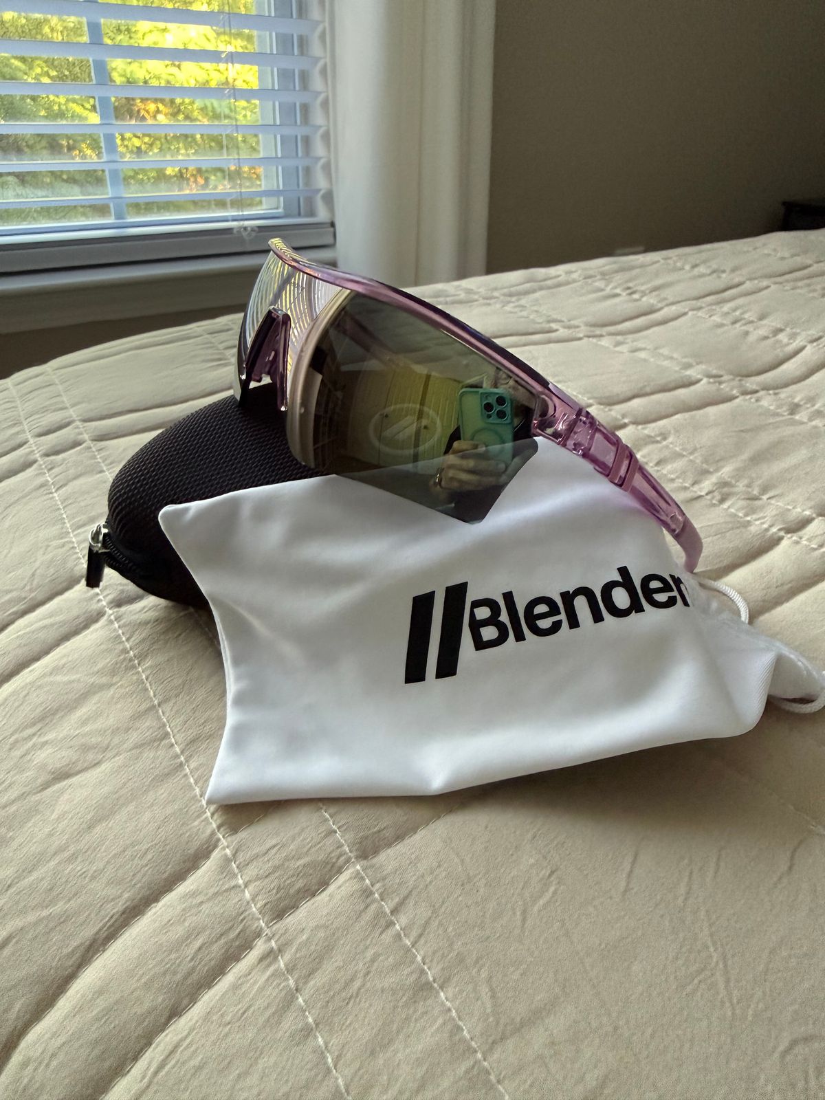 Blenders Eclipse Orchid Flash Polarized sunglasses lavender Mirror Shield New Onyx Orchid Flash – Bold Purple Polarized Sunglasses  main image 3