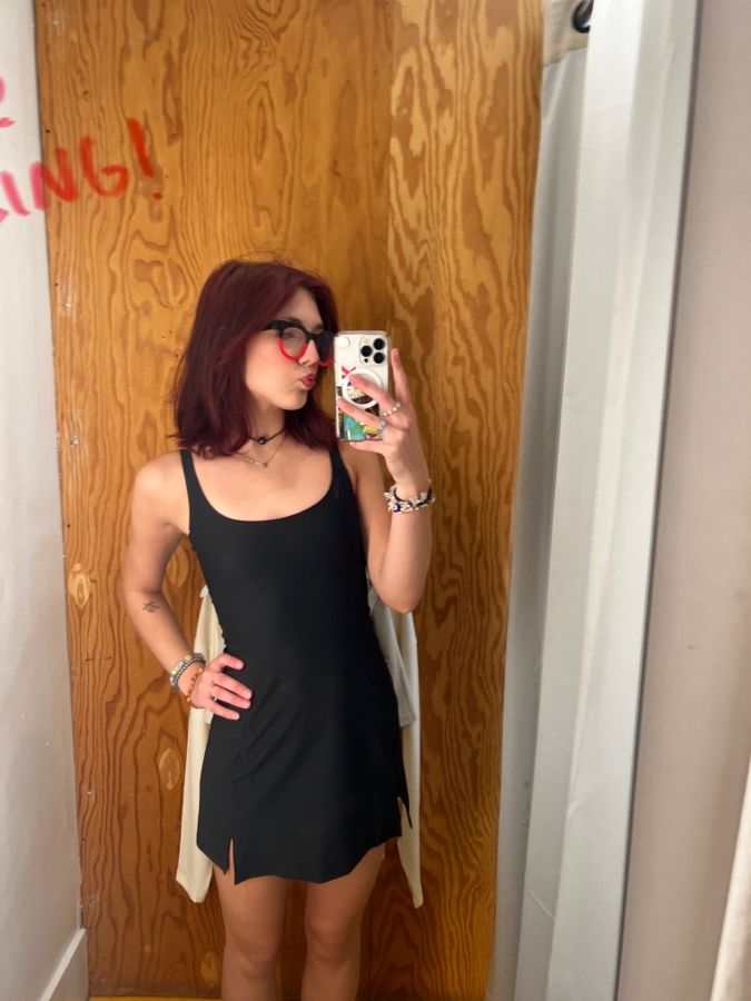 Warmup Dress in Textured Compression | Outdoor Voices
