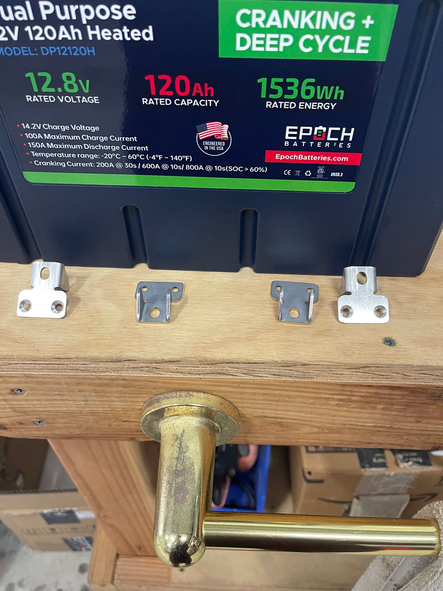 12V 120Ah Pro Series - LiFePO4 Cranking & Deep Cycle Lithium Battery (Dual  Purpose)