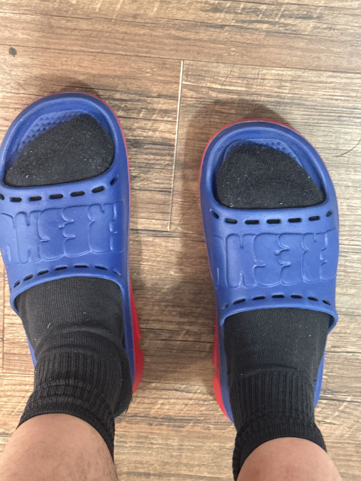 Freshy Cali Blue and Red Slide Sandals ? Cali Slides | FRESHY main image 2