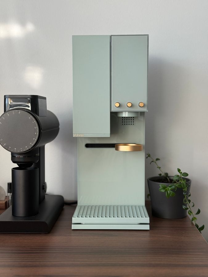 xBloom coffee setup photographed by Tyler