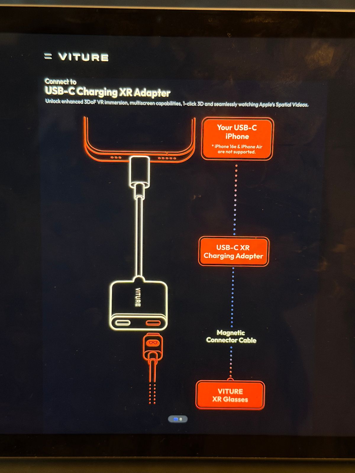 USB-C XR Charging Adapter For USB-C iPhones | VITURE