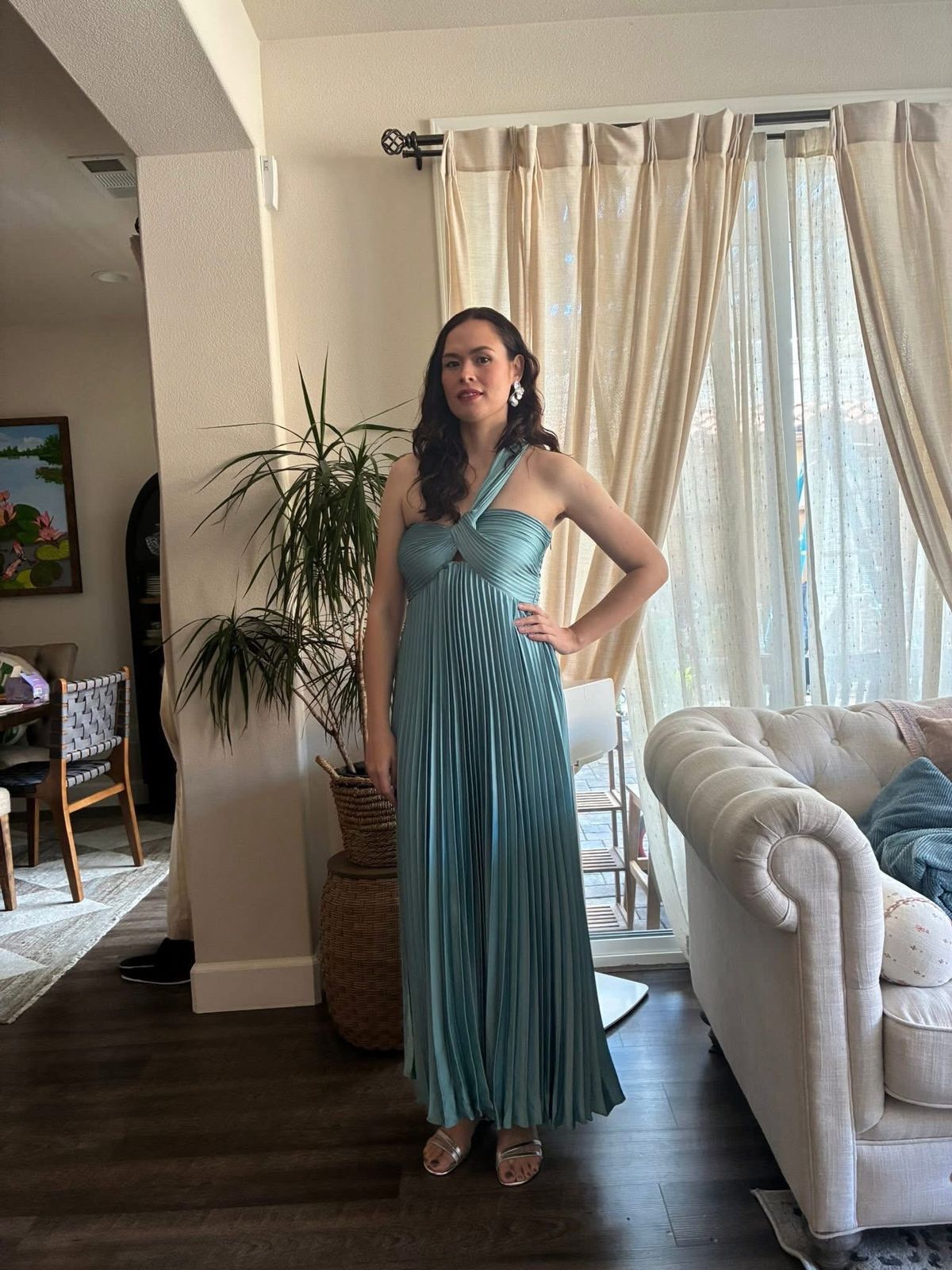 rasya pleated floral maxi dress Ayanna Floral Pleated Tiered Maxi Dress