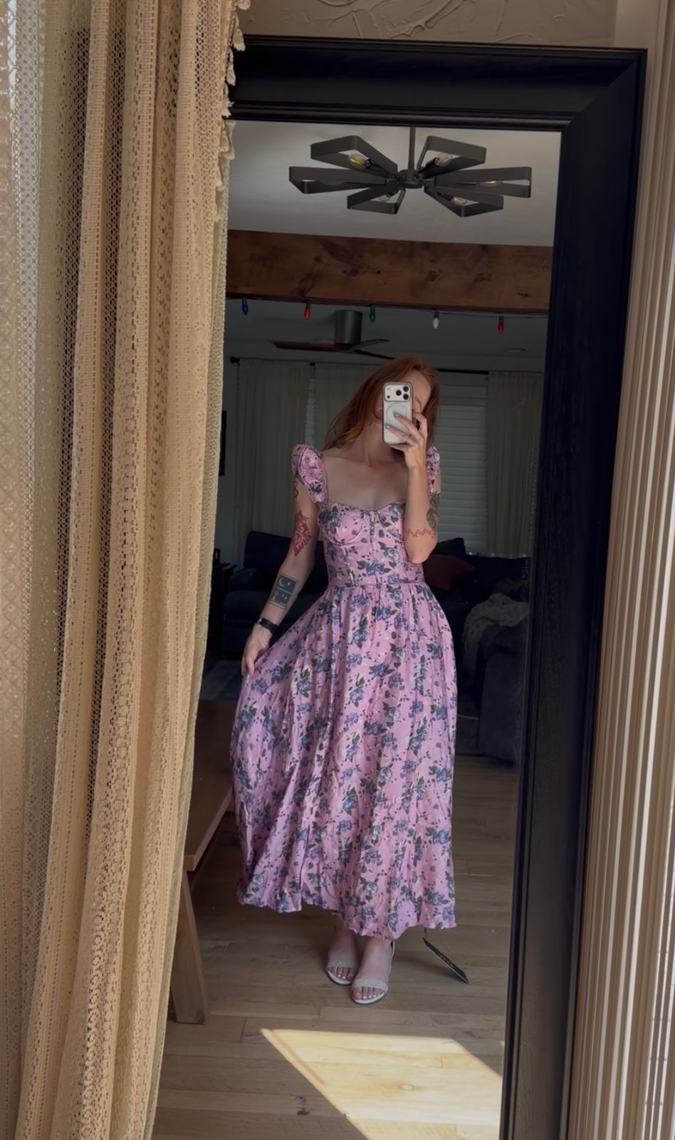 Wedelia Print Midi Dress