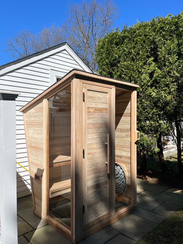 The Sauna in Frank N.’s home setup