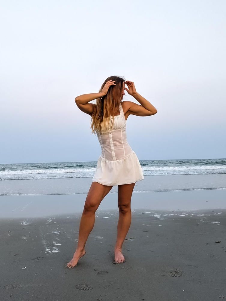 christa eyelet mini dress white eyelet mini dress Christa Eyelet Mini Dress