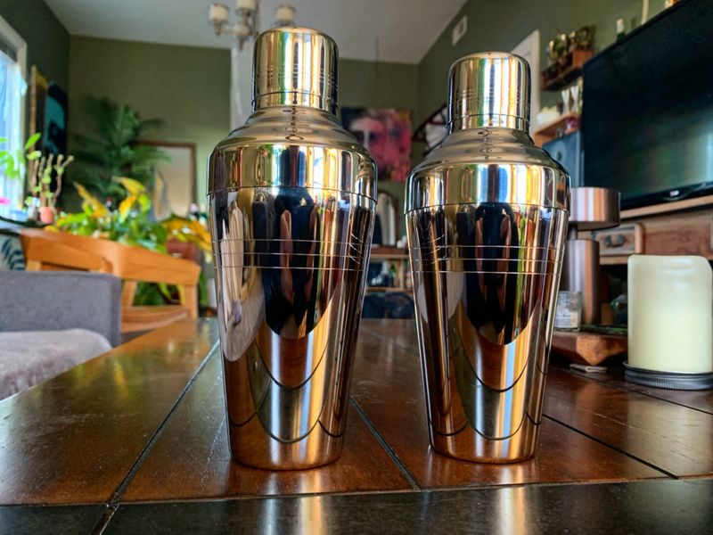 Yukiwa Boston Shaker 70 Cl Argent Mat - Fabriqué Au Japon - Qualité Bar Professionnel Haut De Gamme