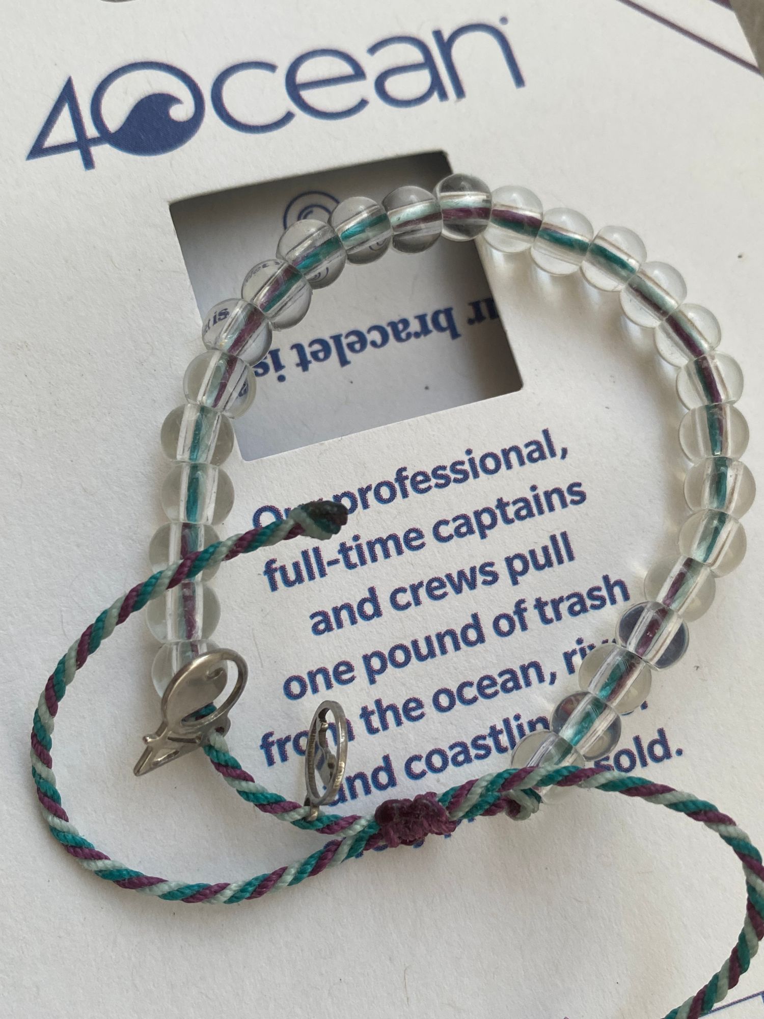 Dwarf Sperm Whale Beaded Bracelet - 4ocean