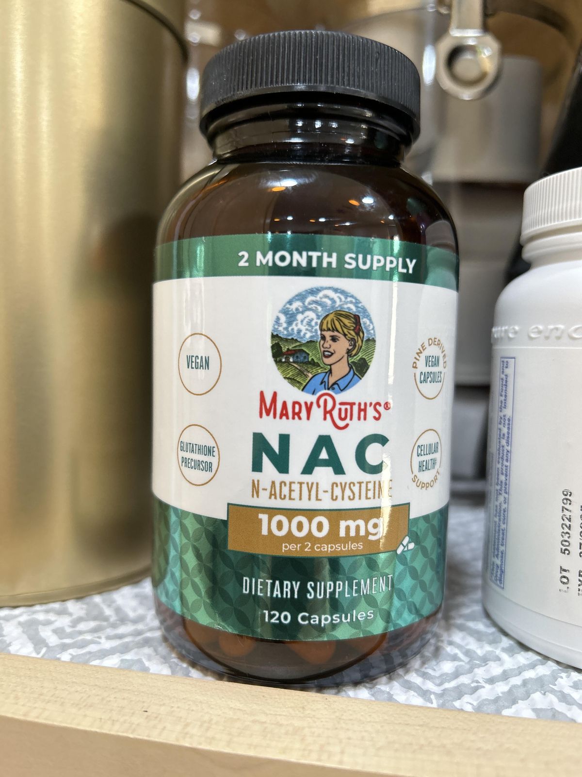 glutathione nac supplement N-Acetyl Cysteine 600mg per Serving Amino acids Supplement Capsules Support