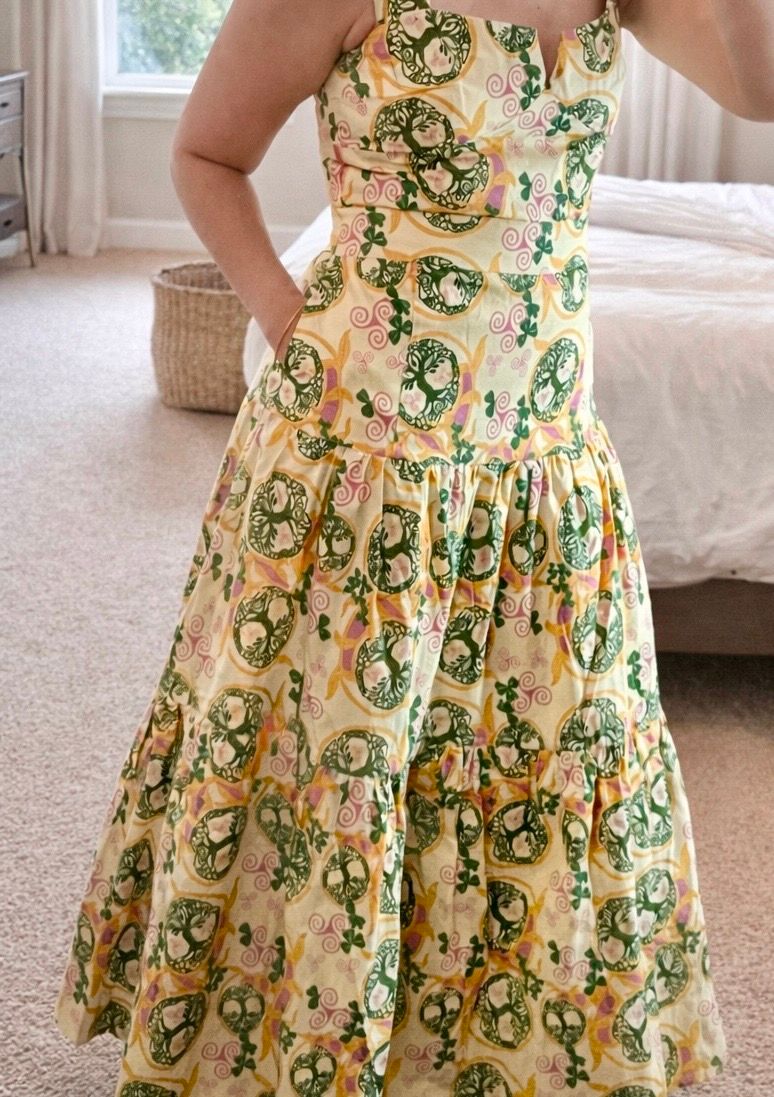 flowy yellow maxi dress Yellow V-Neck Maxi Dress | Feminine & Summer-Ready