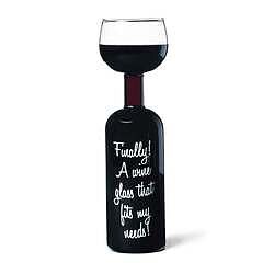 The Original Wine Bottle Glass