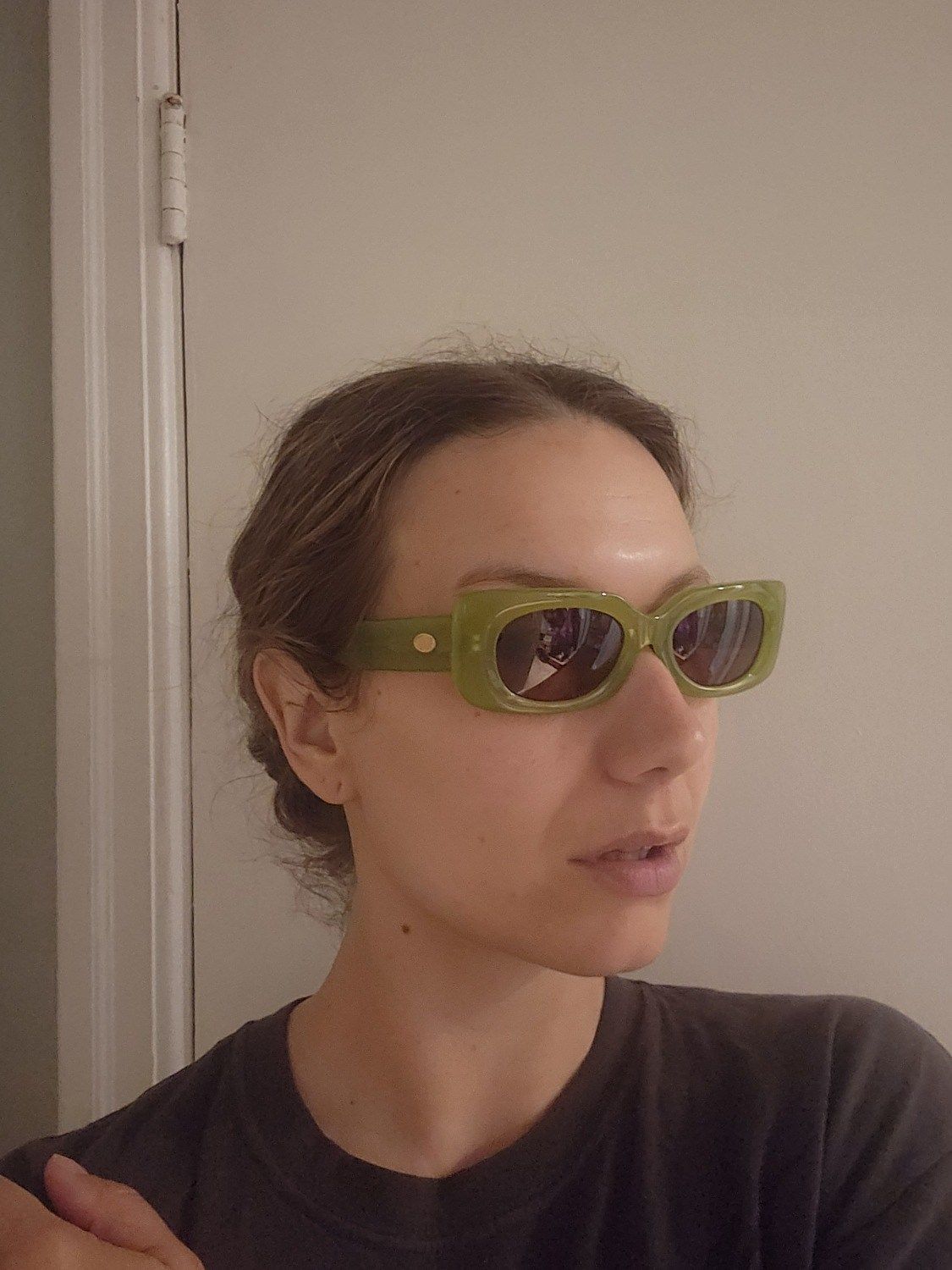 Crap Eyewear Supa Phreek Sunglasses Turquoise Emma Chamberlain x Crap® Eyewear | The Supa Phreek Turquoise  main image 4
