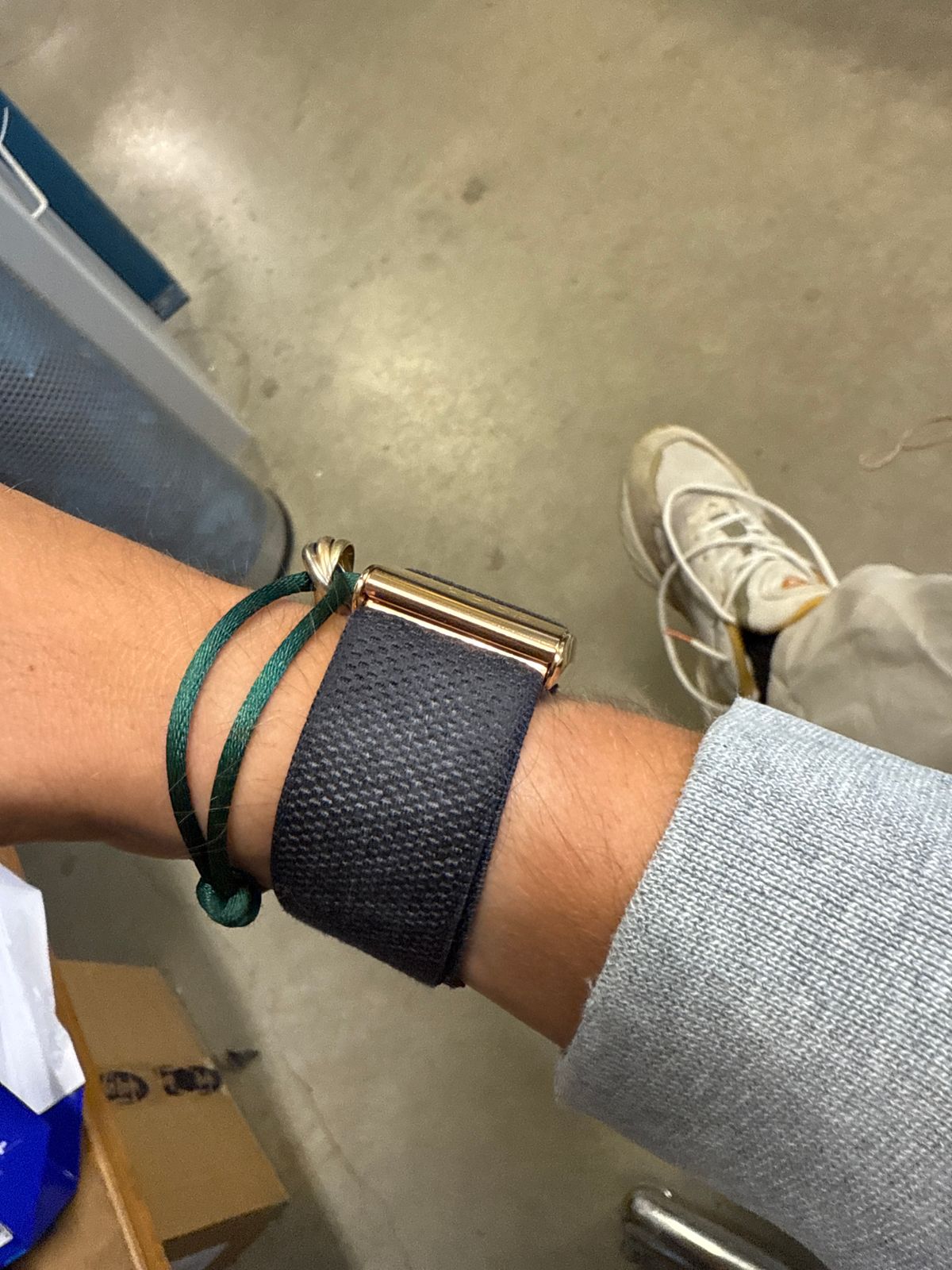 AR LABS Whoop 5.0 Compatibel MG (LIFE) SuperKnit Band | Ultrazacht microfilament Weave | Roestvrij Staal Hardware, One Size, Polyester, Edelsteen