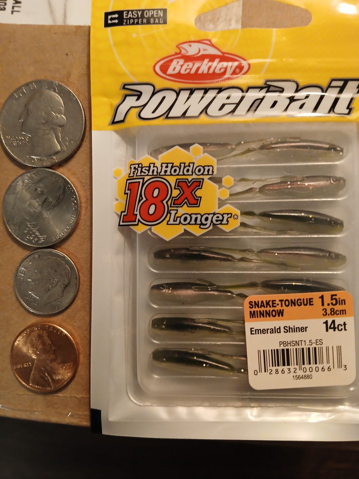 Berkley Powerbait Minnow, Esca Morbida Da 5 Cm, Perfetta Per Pesca A Spinning E Fondale