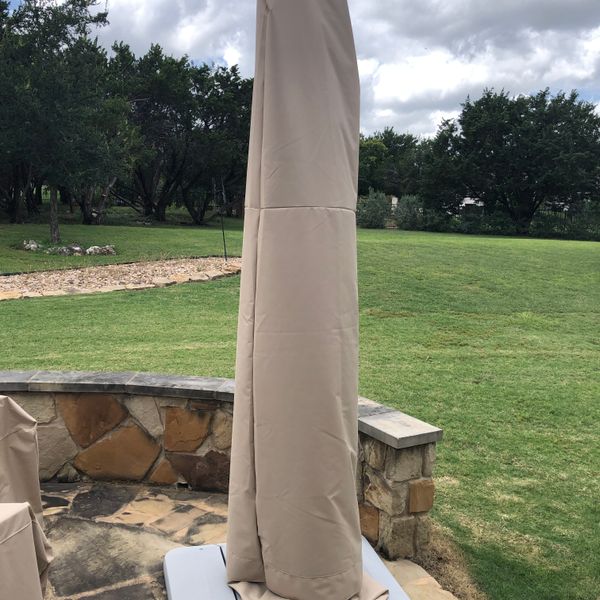 cantilever offset patio umbrella cover Grand Deluxe Patio for 1013 FT Umbrella with Curved and Straight Pole, Waterproof Cantilever Umbrella Cover with Zipper, Weather-resistant, Beige : Patio, Lawn & Garden Protect your largest umbrellas with the Supreme Umbrella Cover by Midtown Umbrellas Cantilevered Umbrella Cover | Coverstore