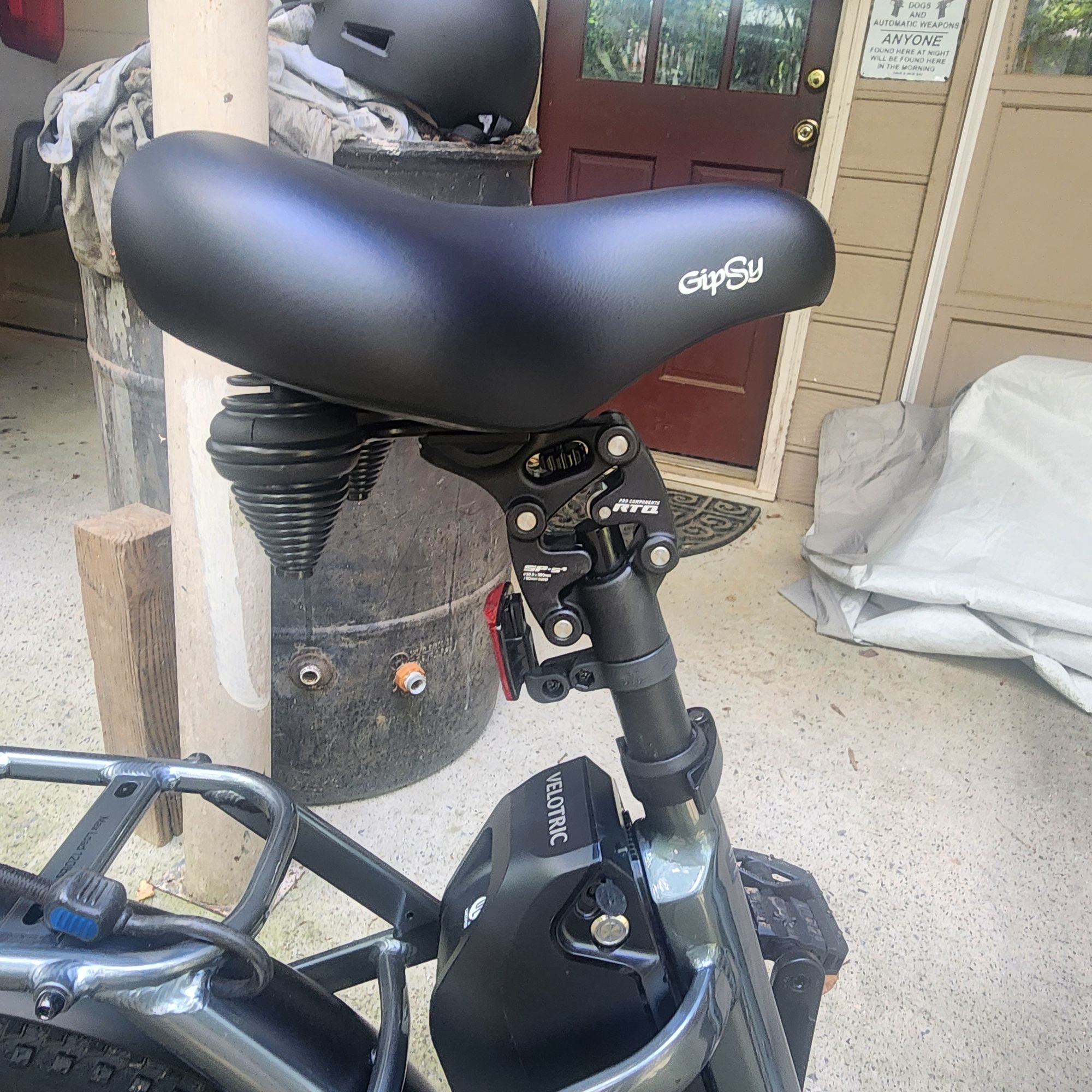 Velotric Double Spring Comfort Saddle Electric Bike Accessories