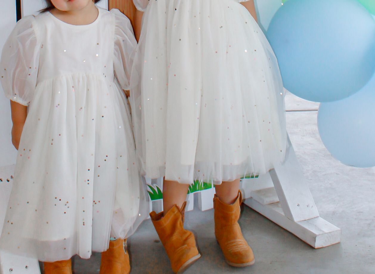 Luna Dress Confetti  Noralee