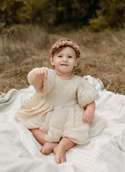 Sofia Dress White  Noralee