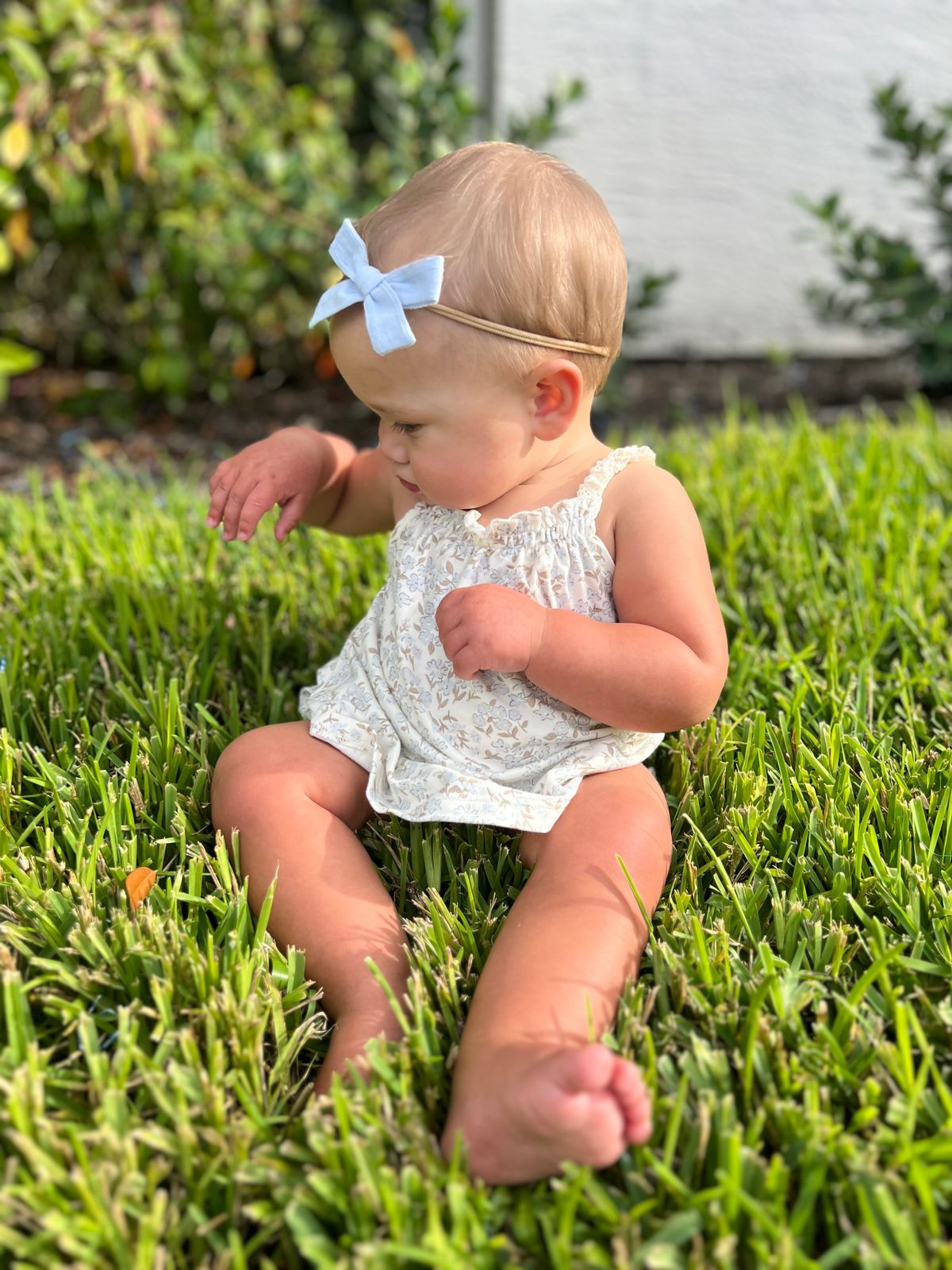 Swing Top & Bloomer Set Blue Ditsy – Rylee + Cru