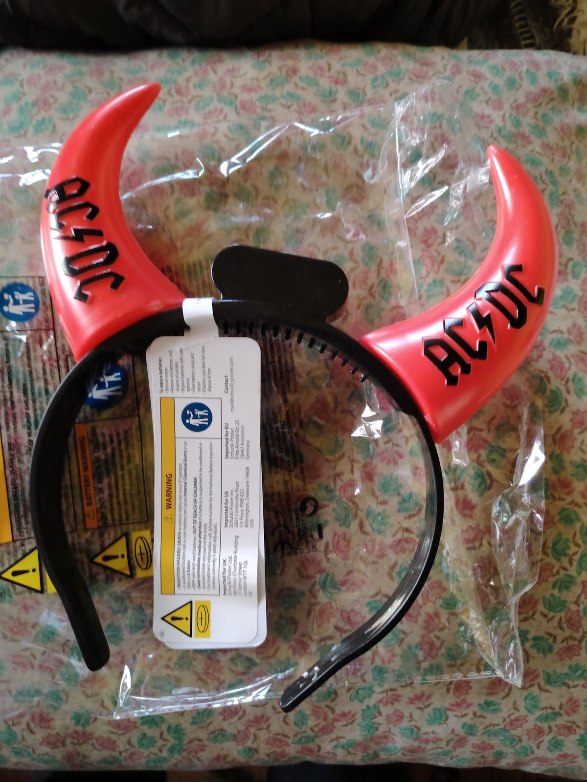 AC/DC Light Up Horns Headband – PWR UP Tour | Official Store