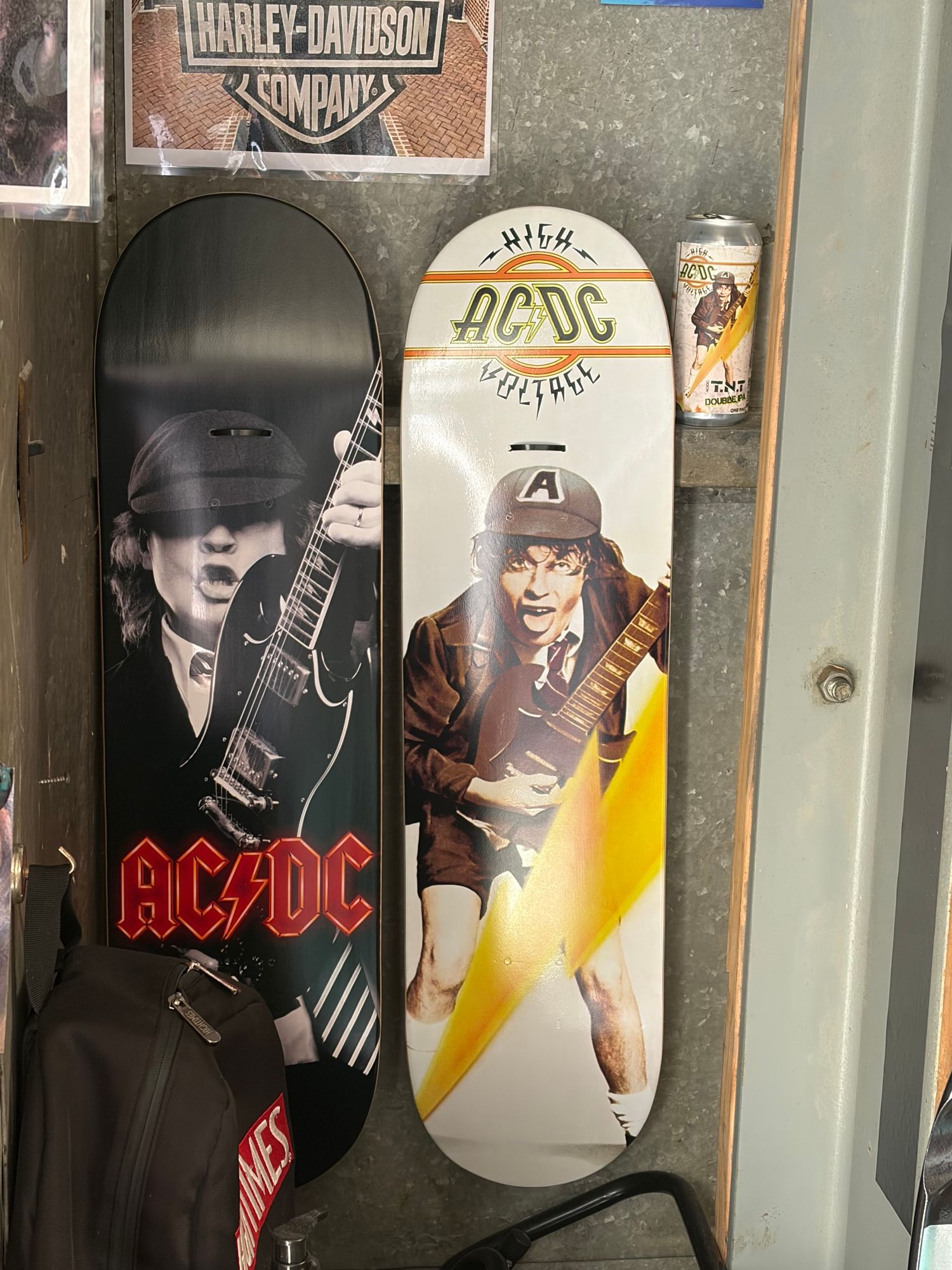 PWR UP Angus Skate Deck – AC/DC