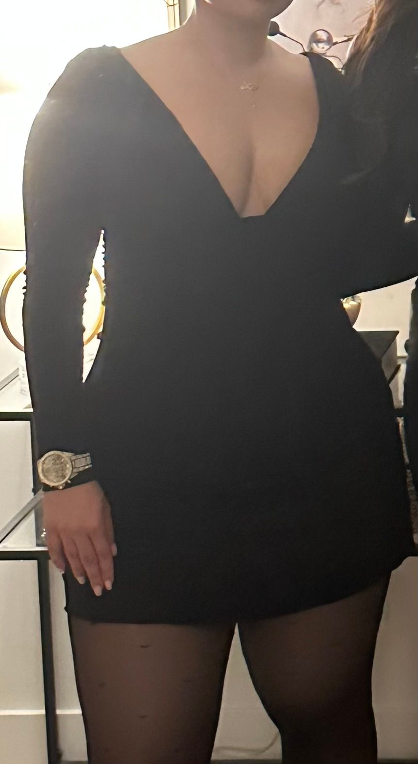 Jessa Modal Ruched Plunge A-Line Mini Dress in Black | Oh Polly Jessa Modal Ruched Plunge A-Line Mini Dress in Black | Oh Polly