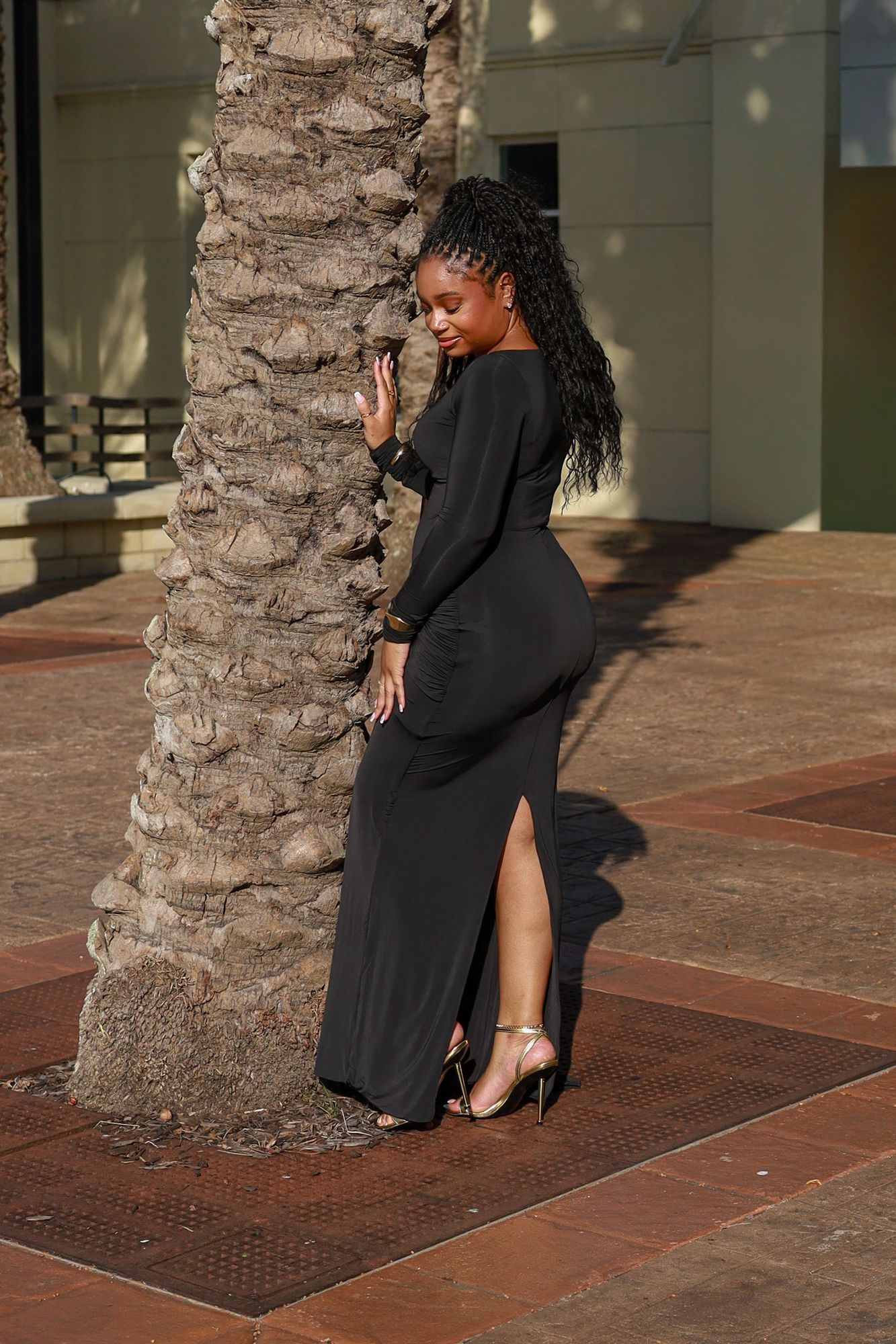 Mericia Draped Ruched Maxi Dress in Black | Oh Polly Mericia Draped Ruched Maxi Dress in Black | Oh Polly
