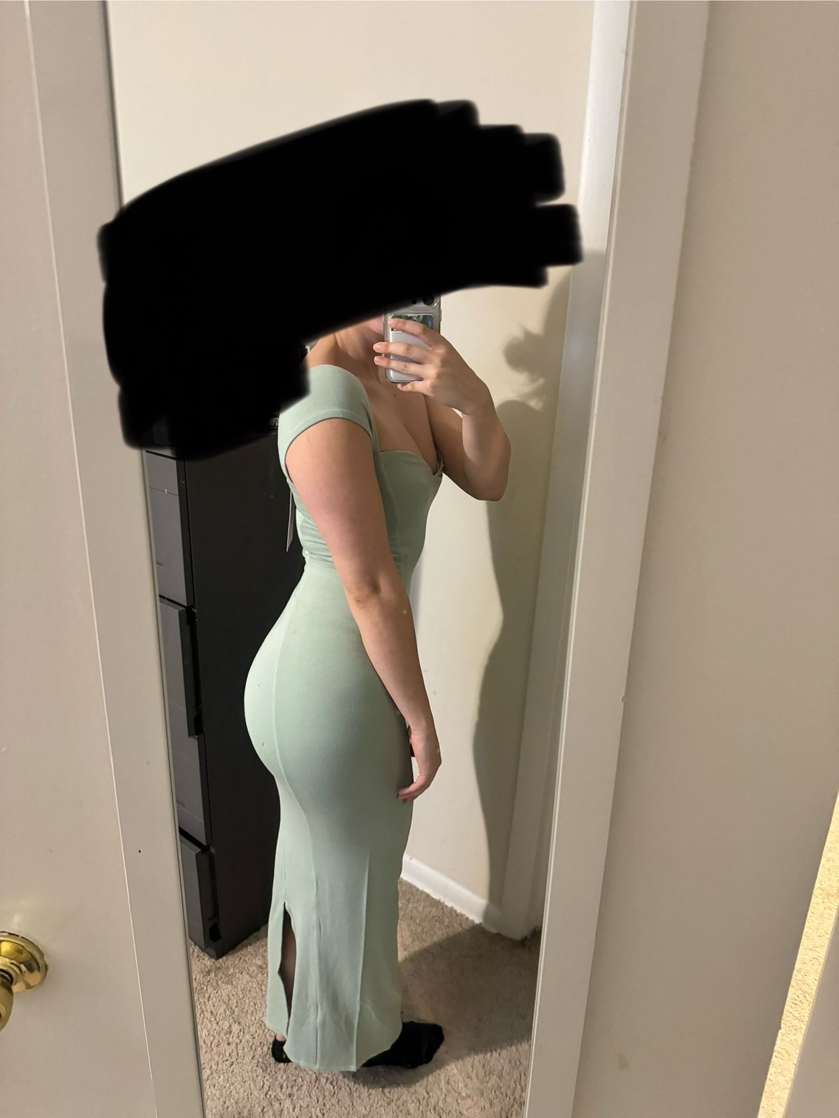 Dolcezza Sweetheart Neckline Maxi Dress in Sage Green | Oh Polly