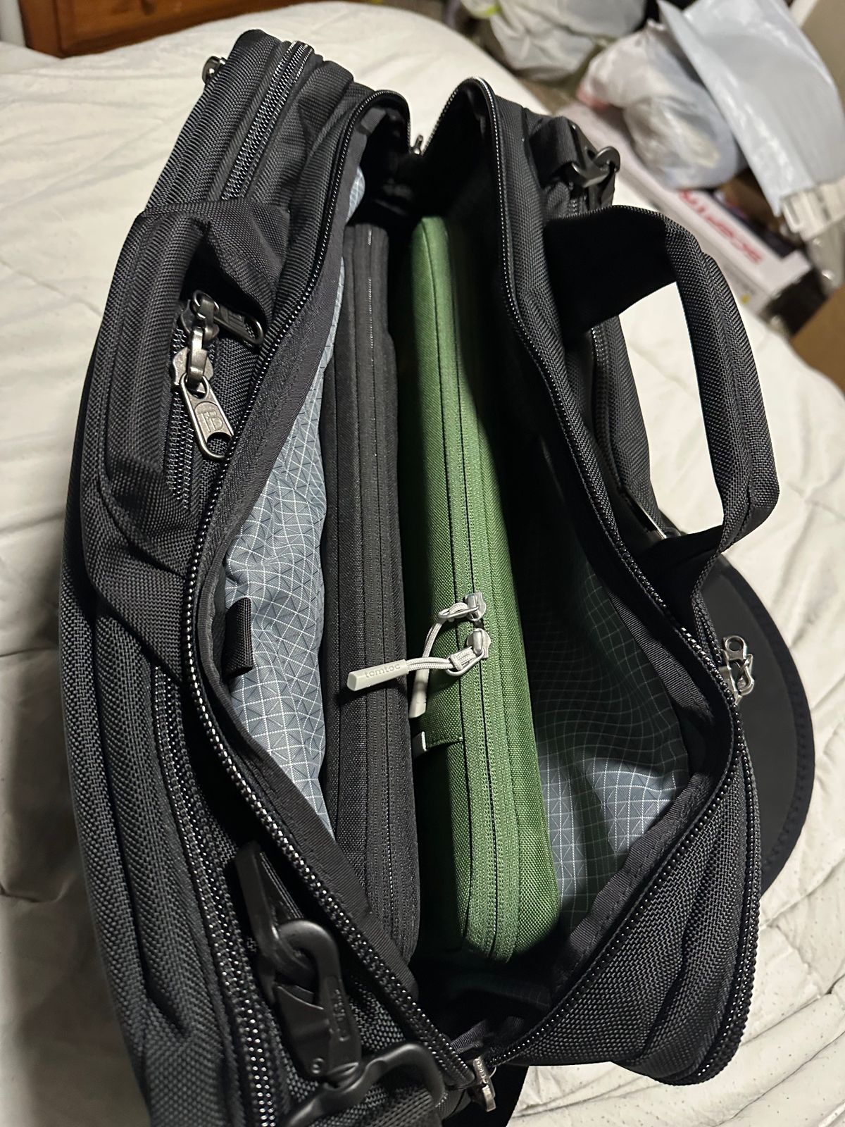 TOM BIHN Tri-Star, 3-Compartment Convertible Carry-On, 33L, 19x13x8