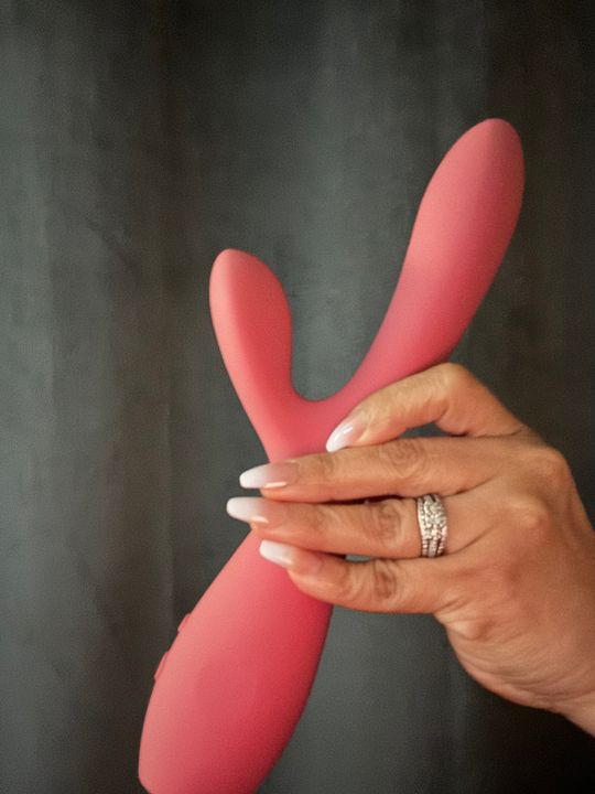 mini handheld vibrating massager Mono Flex Rabbit Vibrator | Satisfyer Toys | Dubai main image 1