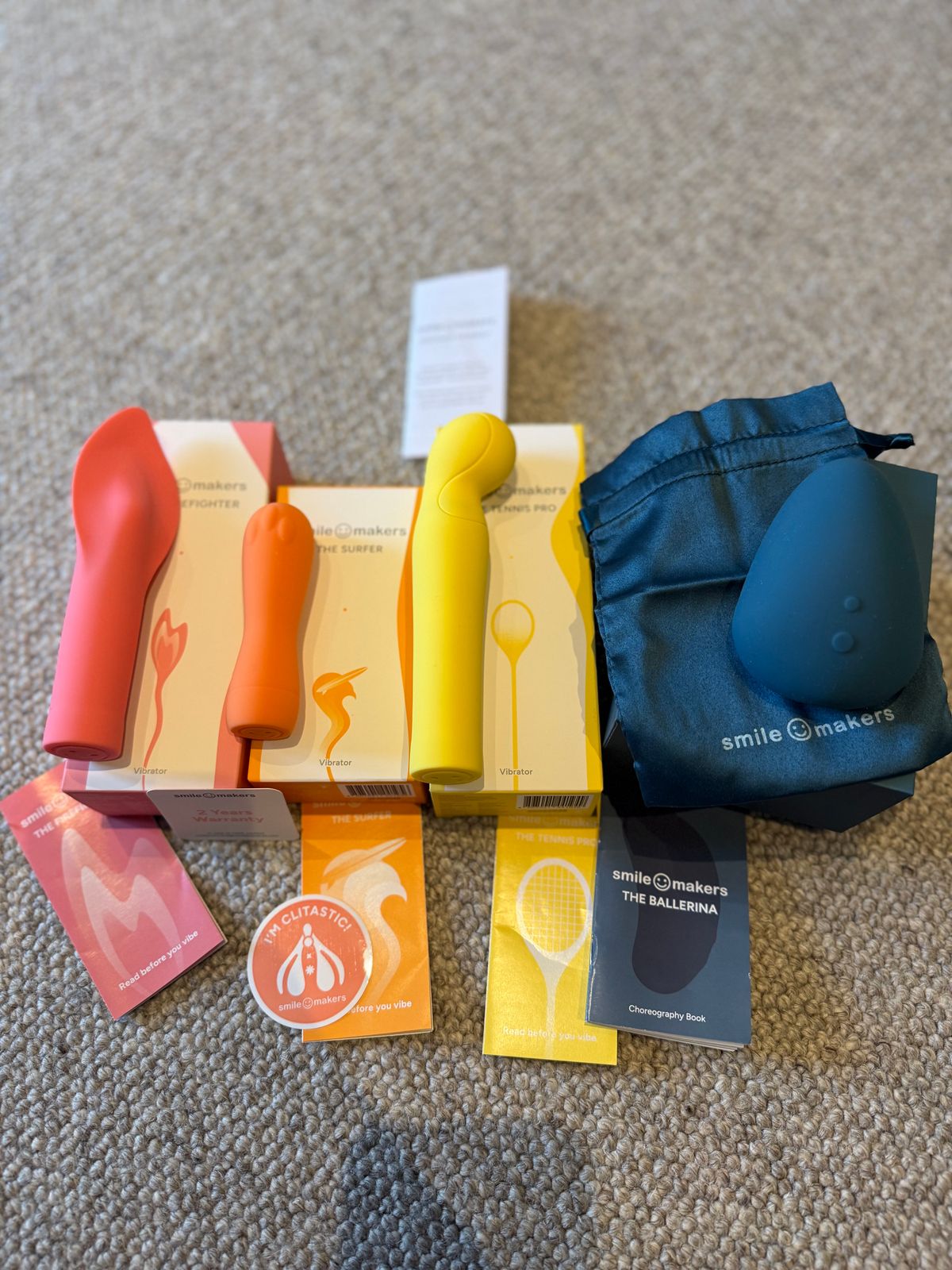 The Ballerina | Bestselling Vulva Vibrator | Smile Makers Collection | USA