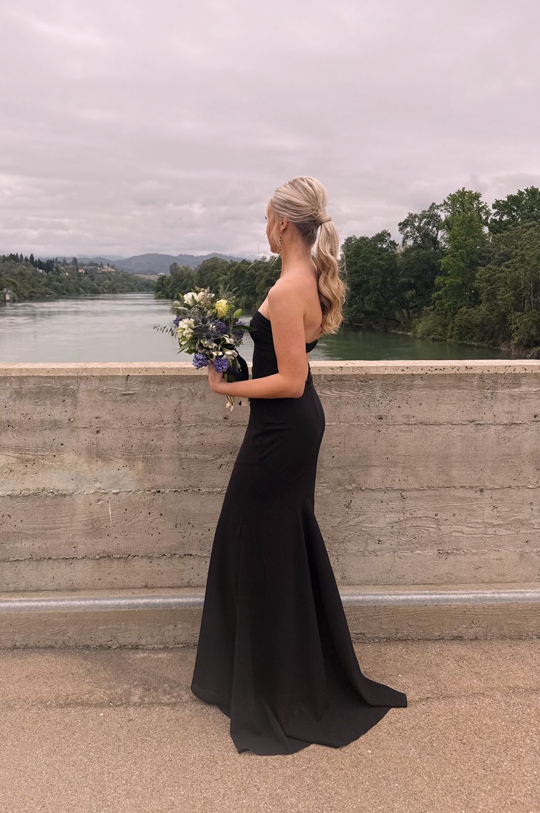 Jesson Strapless Maxi Dress - Black  Thats So Fetch US