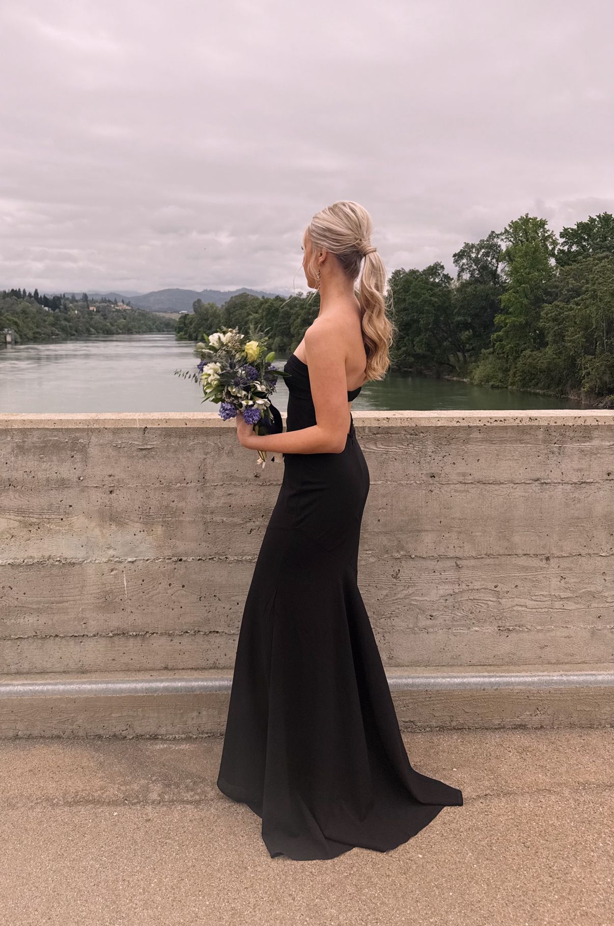 Jesson Strapless Maxi Dress - Black  Thats So Fetch US