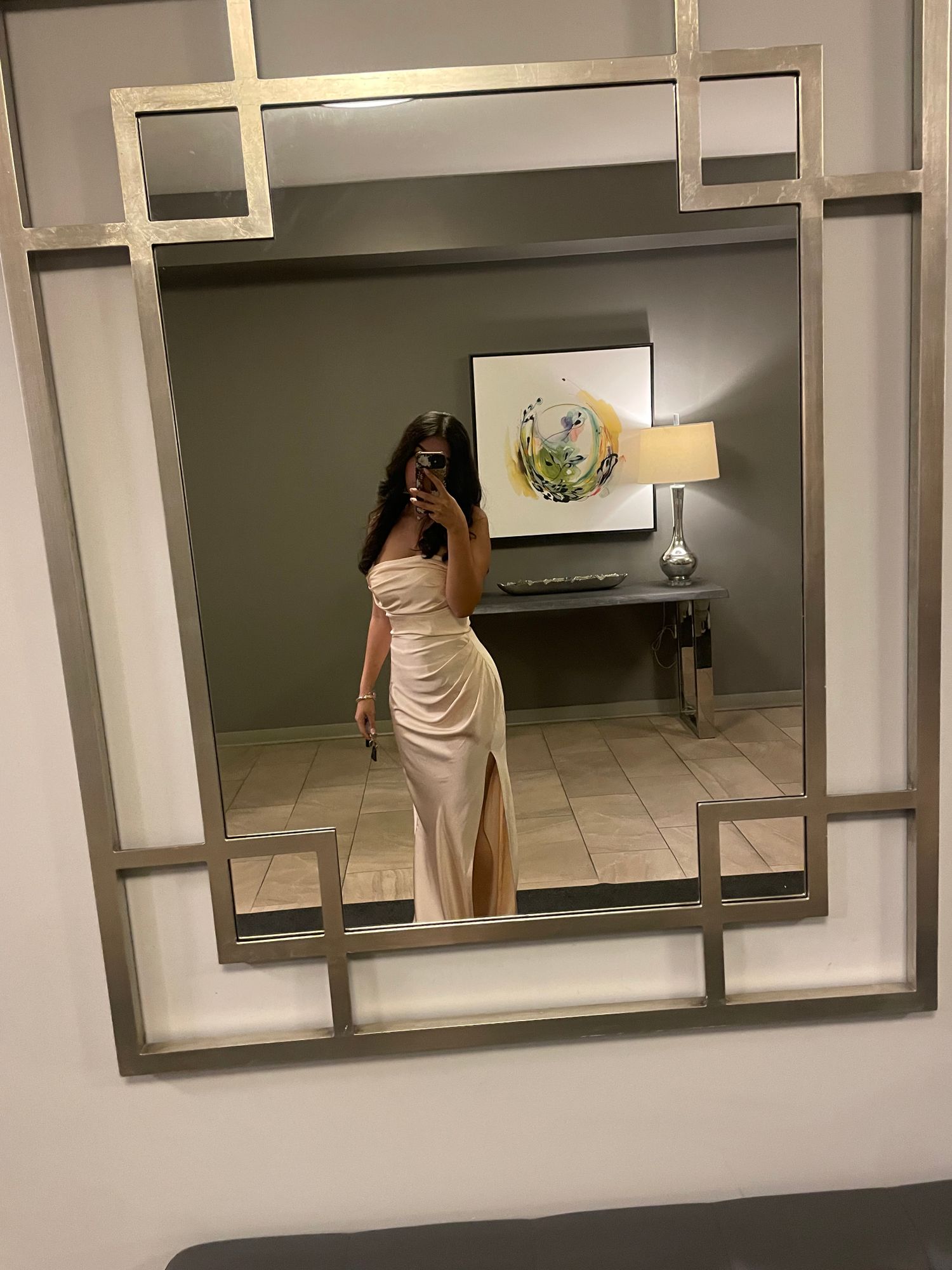Lola Maxi Dress - Champagne  Thats So Fetch UK
