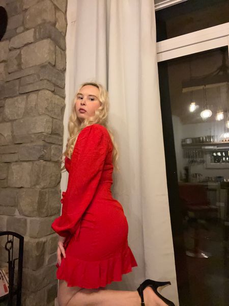 red sweater dress for women THE NOELLE VELVET BOW IN X-Large JustIn Clara Babydoll Swing Mini Purchase Options:Made to Order - Free Shipping transforming a cozy knit