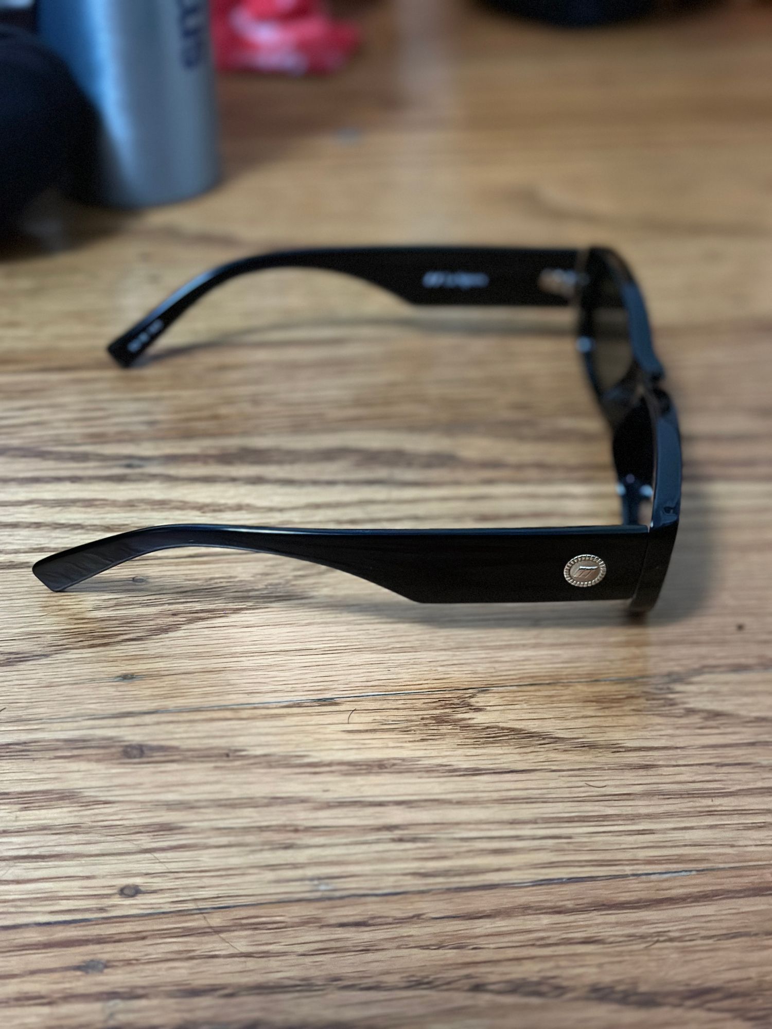 Le Specs Unreal! Sunglasses Black Crystal Detail LE SPECS Sunglasses  main image 4