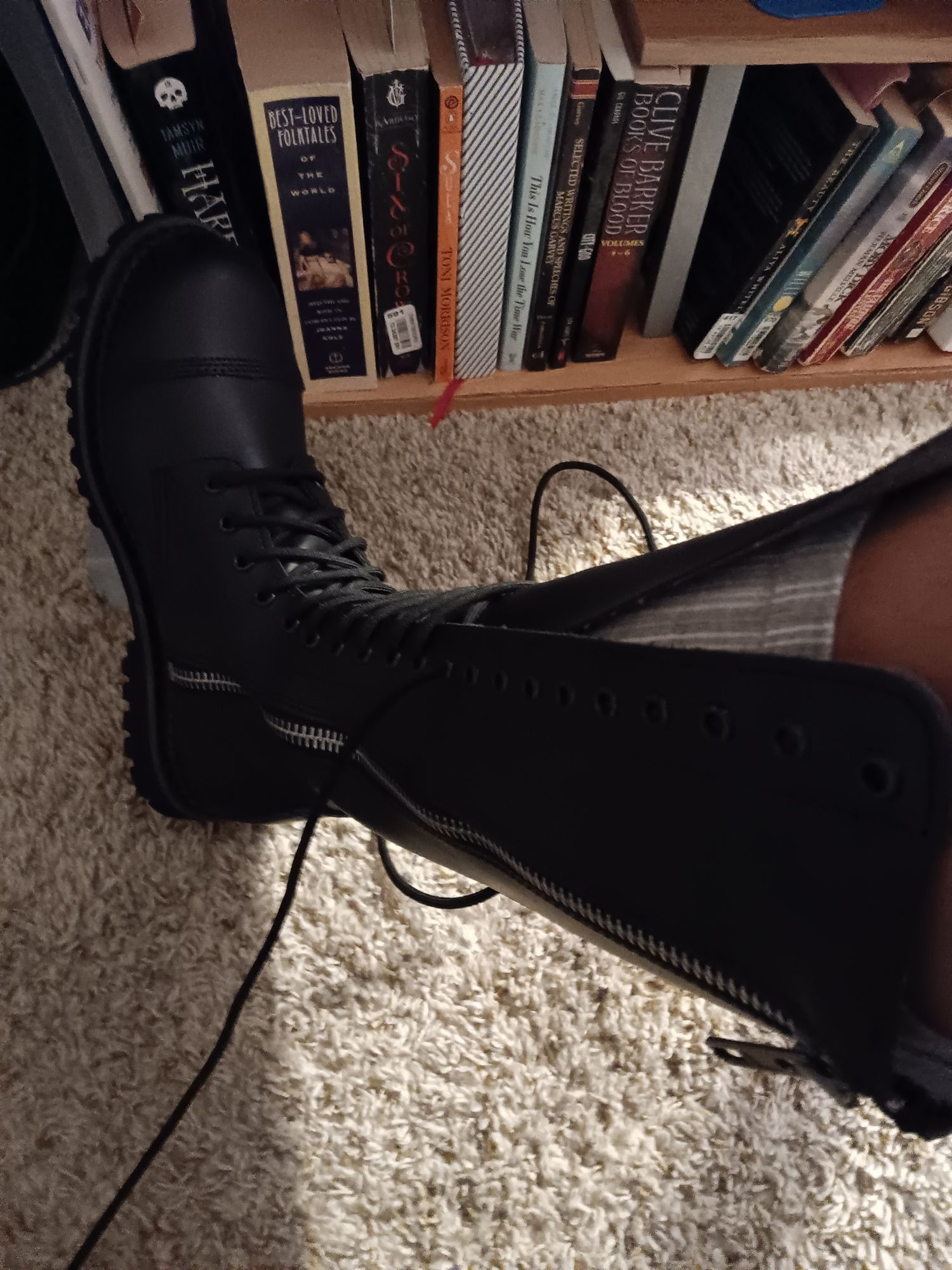 Vegan Brandit 20 Eyelet Boots Demonia Riot-20 Knee Boots Buy Now At