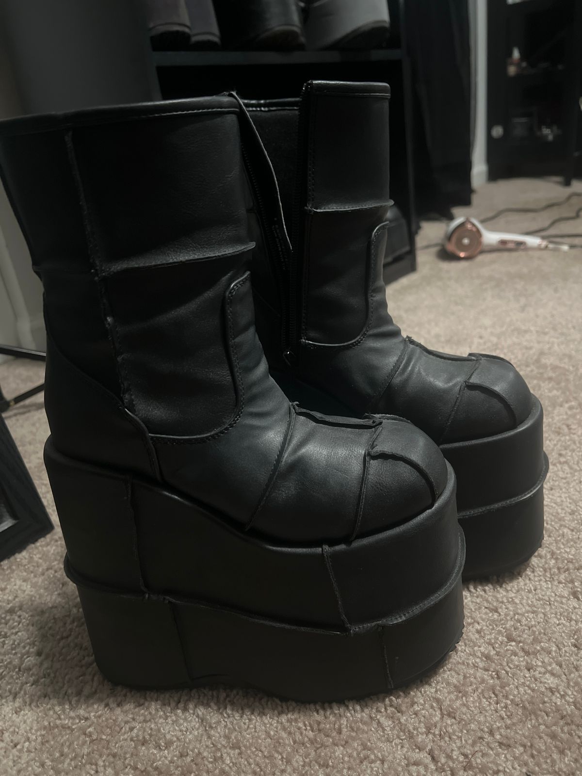 Demonia Stack 201 Outfit Demonia Stack Platform Boots Online