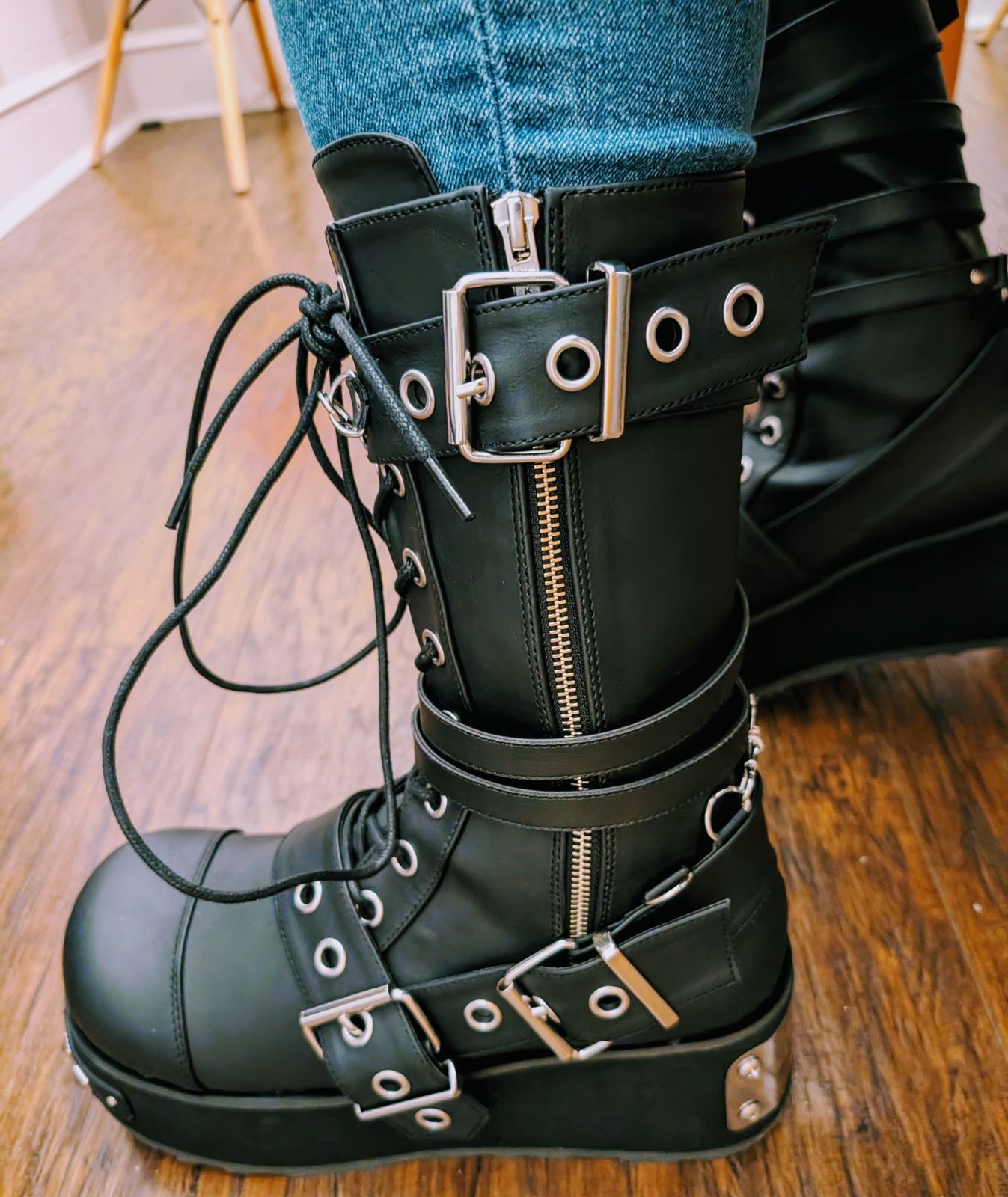 Grave Digger Demonia Boots Demonia 250 Demonia Trashville-250