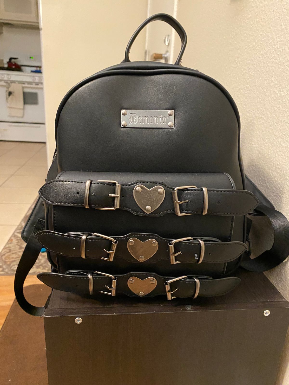 Demonia Vegan Leather Mini Backpack  Demonia Cult