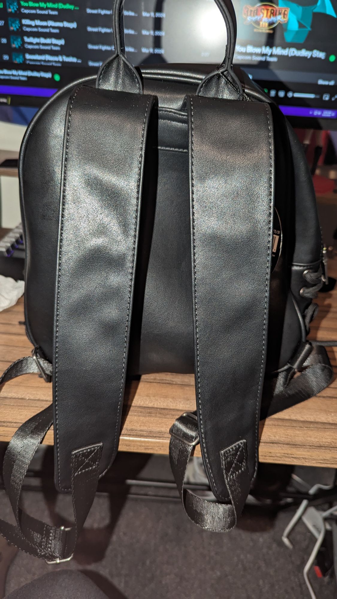 Demonia Vegan Leather Mini Backpack  Demonia Cult