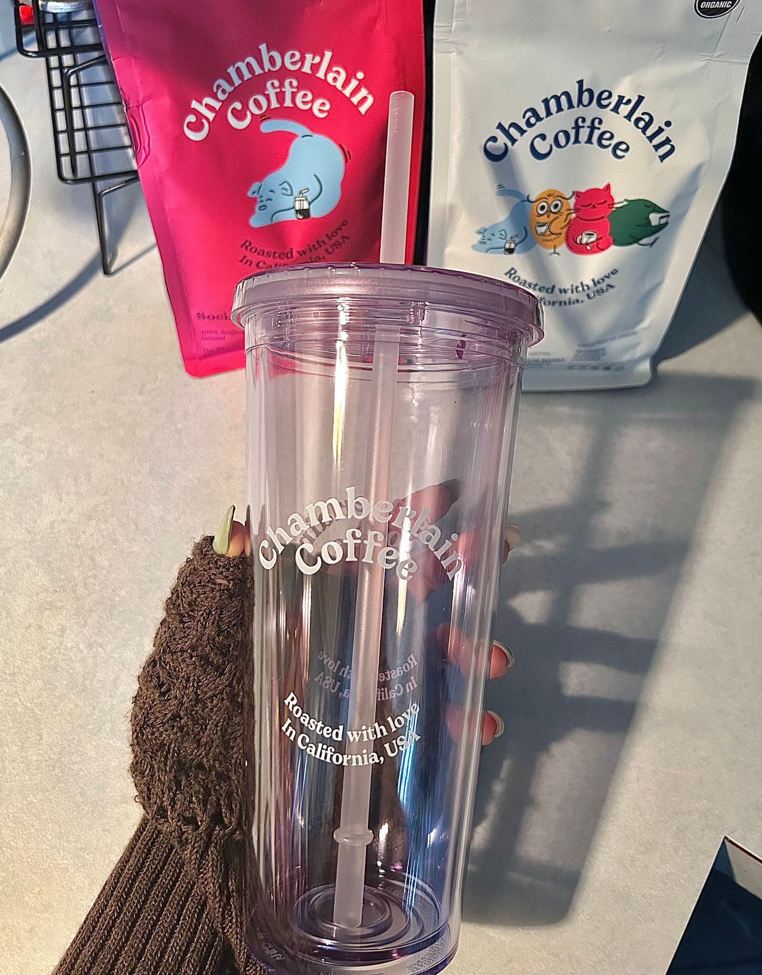 Transparent Tumbler - Durable Drinkware | Chamberlain Coffee