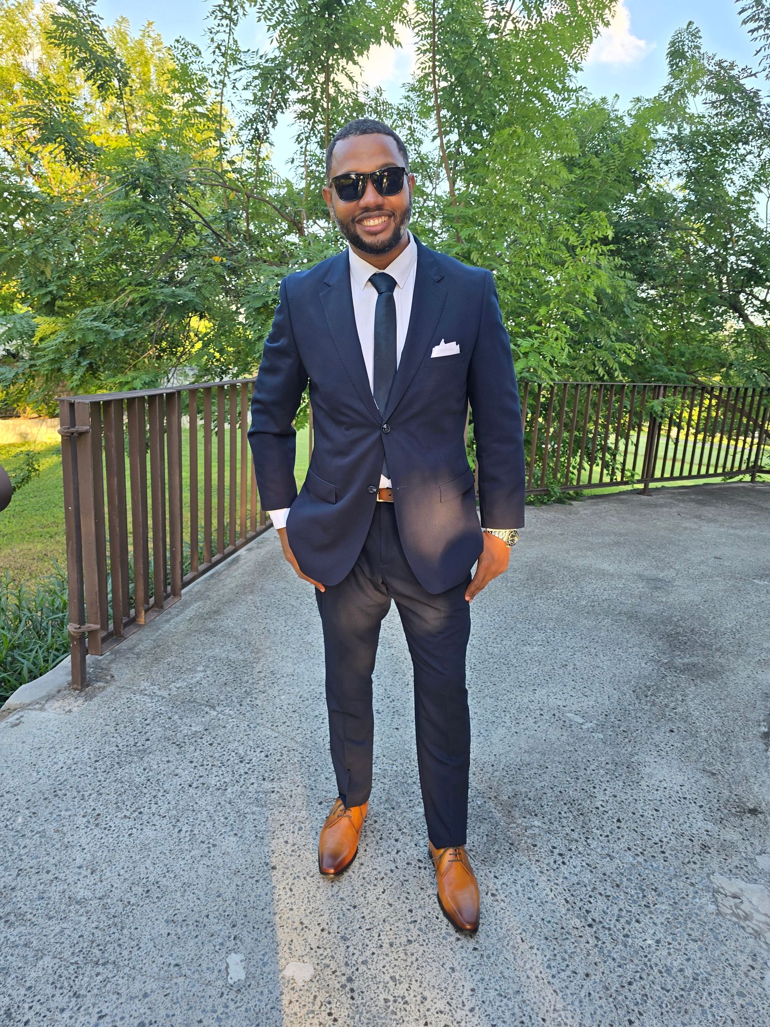 Navy Blue Suit
