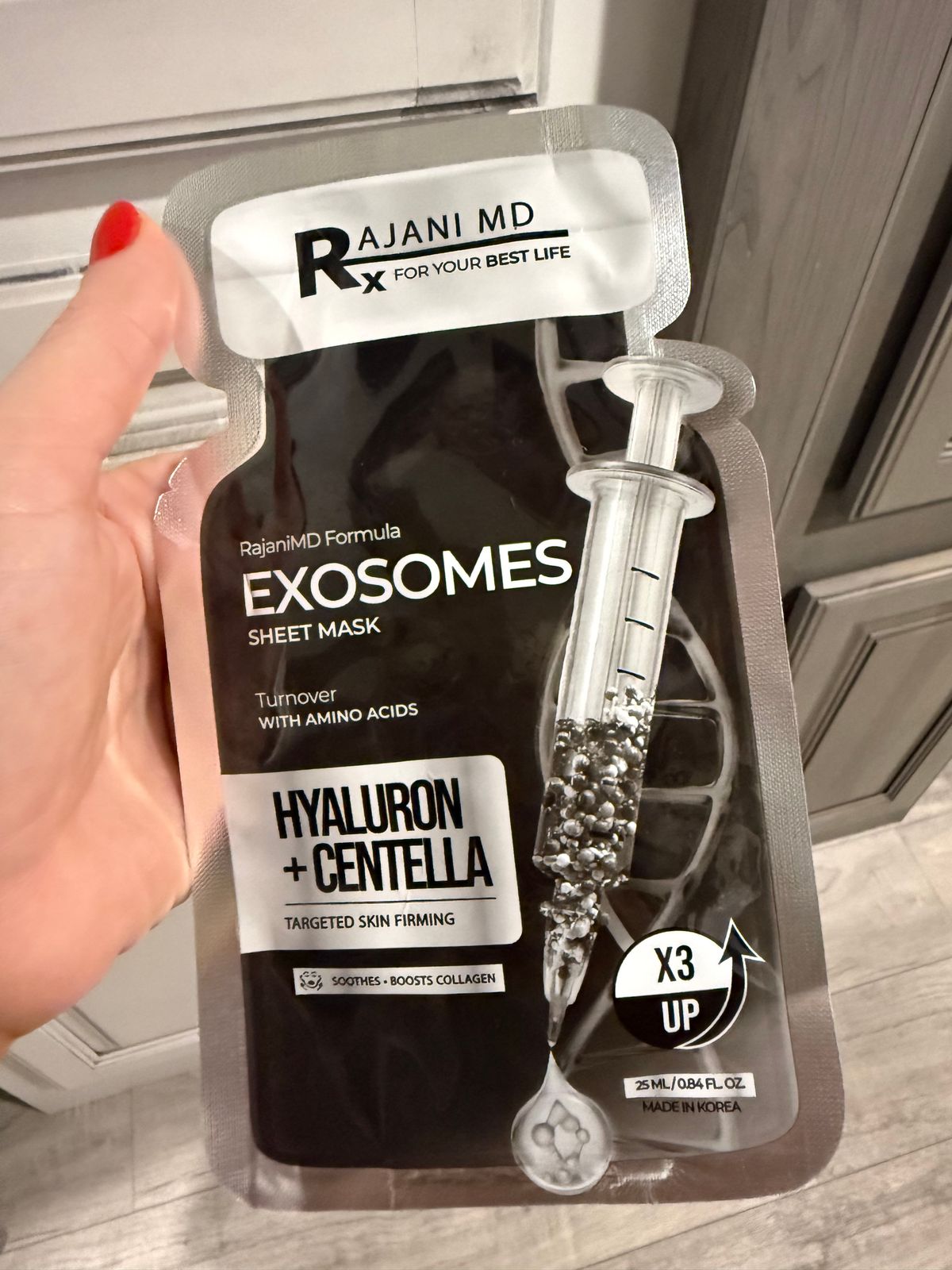 Exosomes Facial Mask Nourishing Single Use Sheet Mask