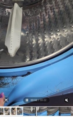 Customer washer photo