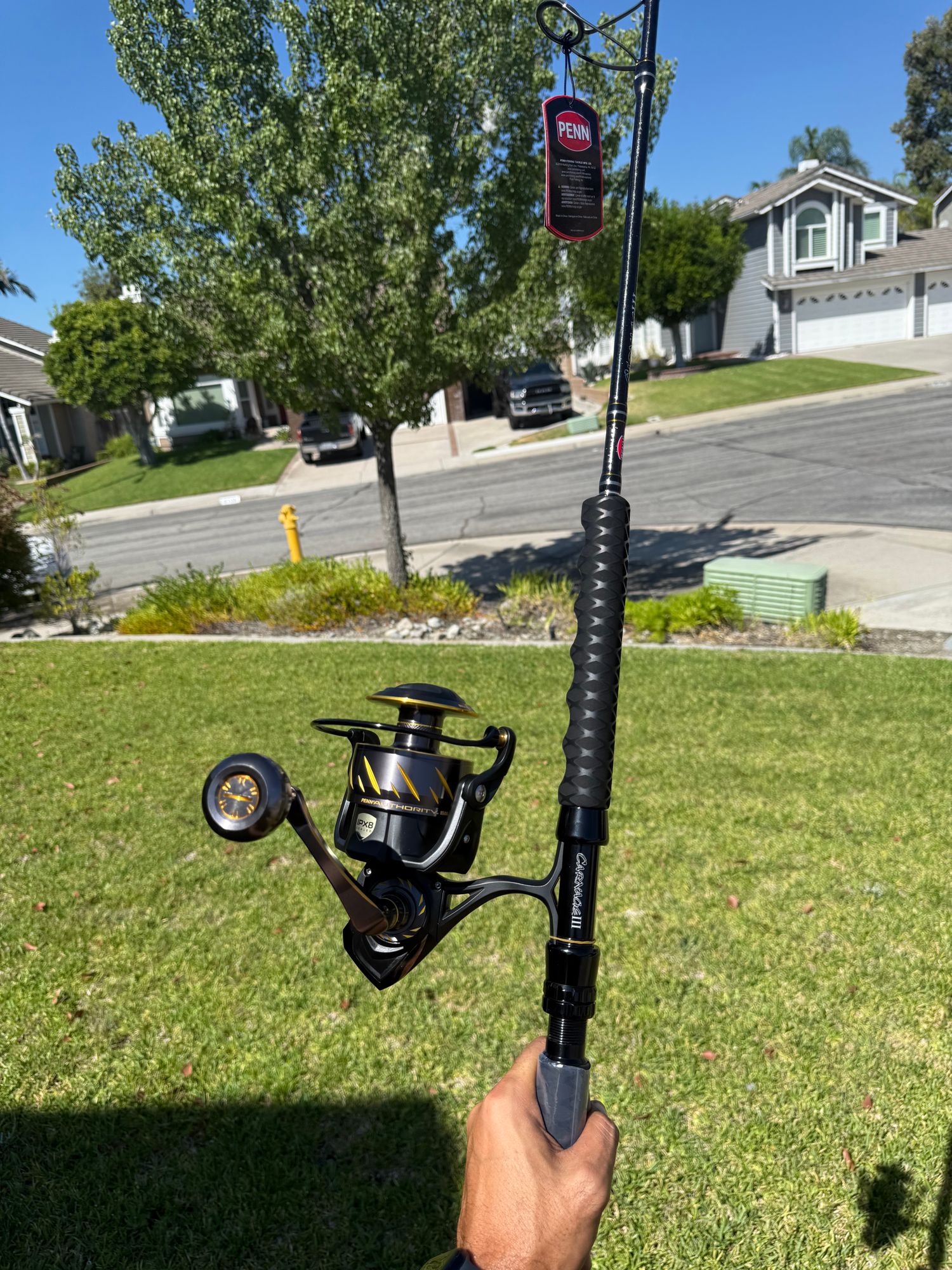 Reel Carnage Fishing Rod PENN Carnage™ III Spinning Boat Rod PENN