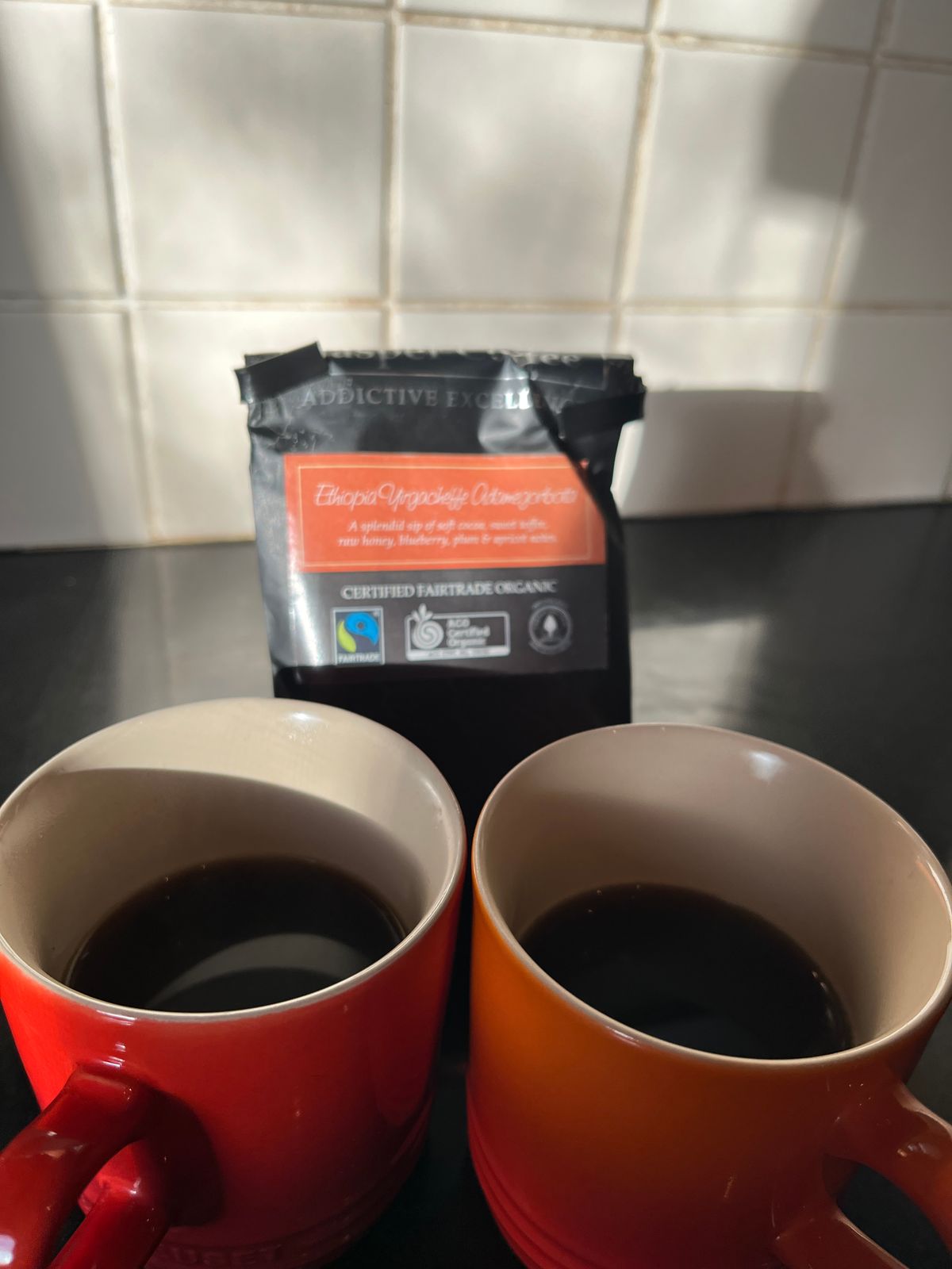 Ethiopia Yirgacheffe Adamegorbota Fairtrade Organic Coffee Beans