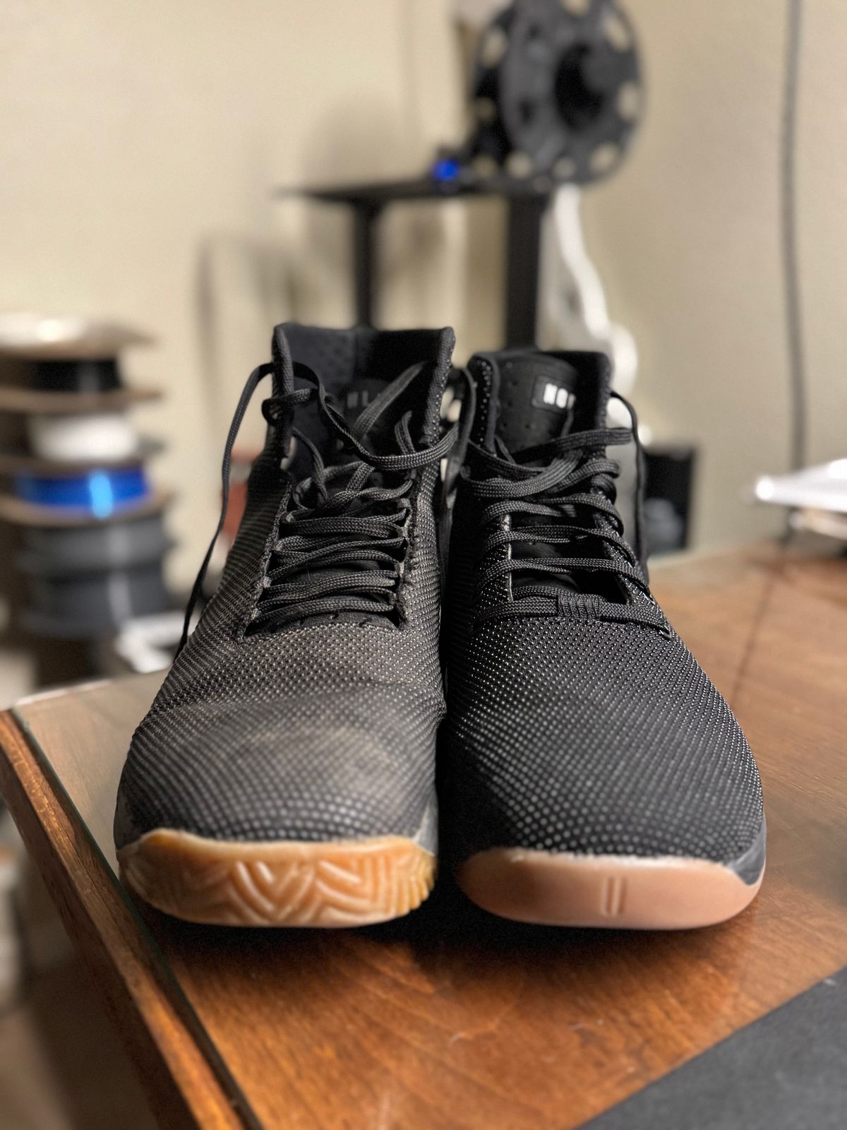 Nobull Shoes Nobull Leather High Tops Men's White Outwork High-Top