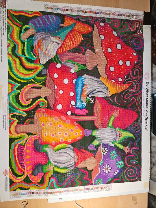 Diamond Painting FungGuys Par Debbie McCulley – Diamond Art Club (discontinué)
